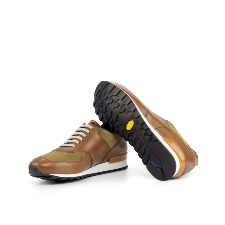 Bottom view of model Mens Casual Jogger Sneaker - Model 4636, Chris Z Shoes