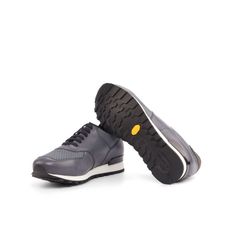 Bottom view of model Mens Casual Jogger Sneaker - Model 4496, Chris Z Shoes