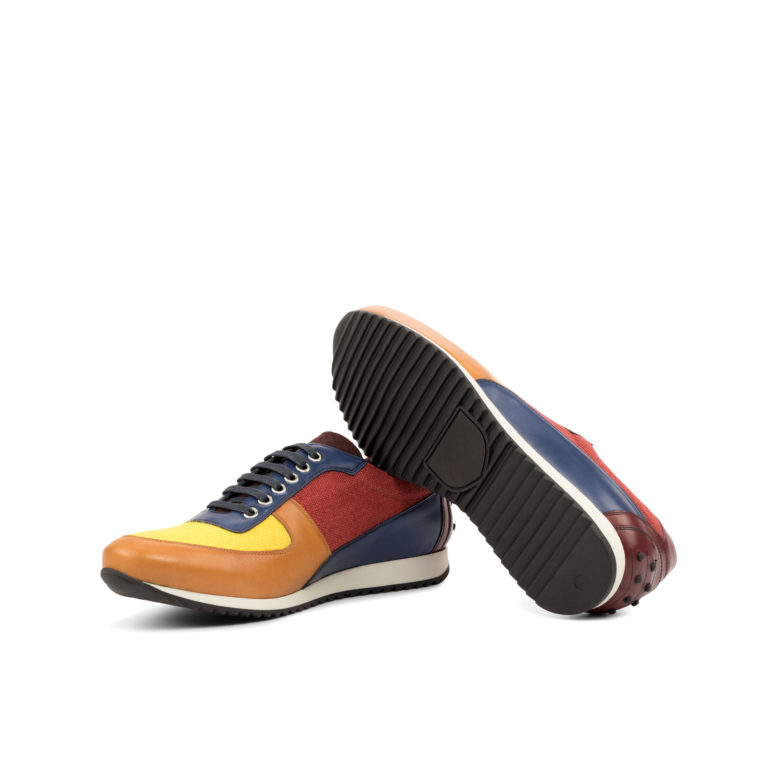 Bottom view of model Mens Casual Corsini Sneaker - Model 4682, Chris Z Shoes