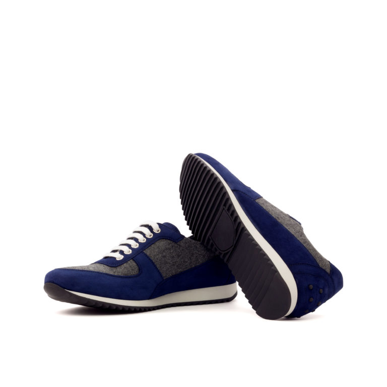 Bottom view of model Mens Casual Corsini Sneaker - Model 3397, Chris Z Shoes