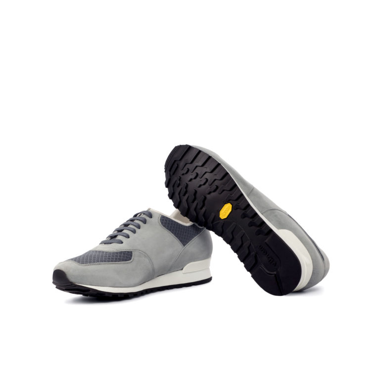 Bottom view of model Mens Casual Jogger Sneaker - Model 4550, Chris Z Shoes