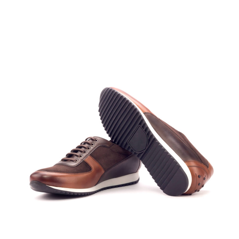 Bottom view of model Mens Casual Corsini Sneaker - Model 3355, Chris Z Shoes